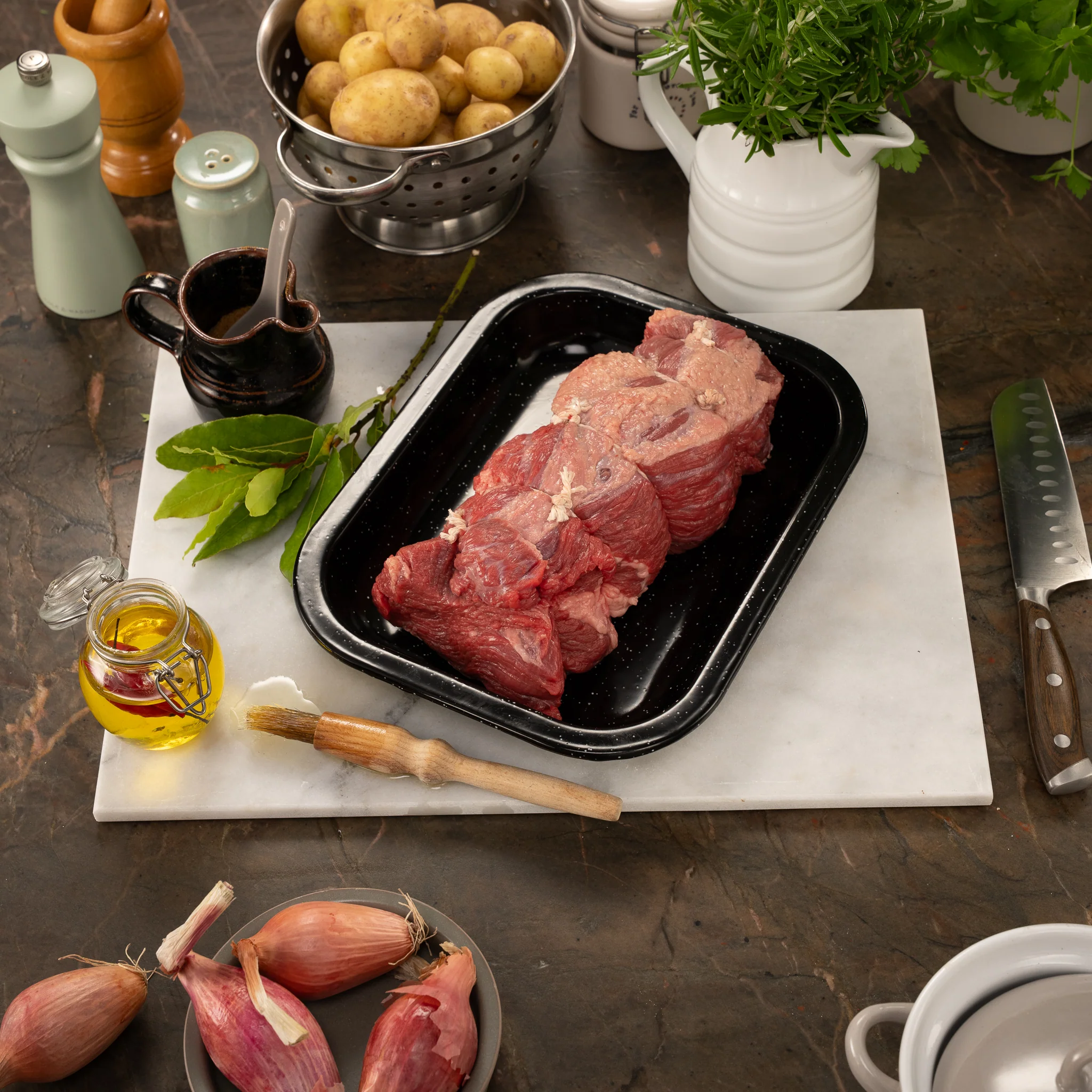 Rolled & Tied Halal Beef Brisket - Image 3