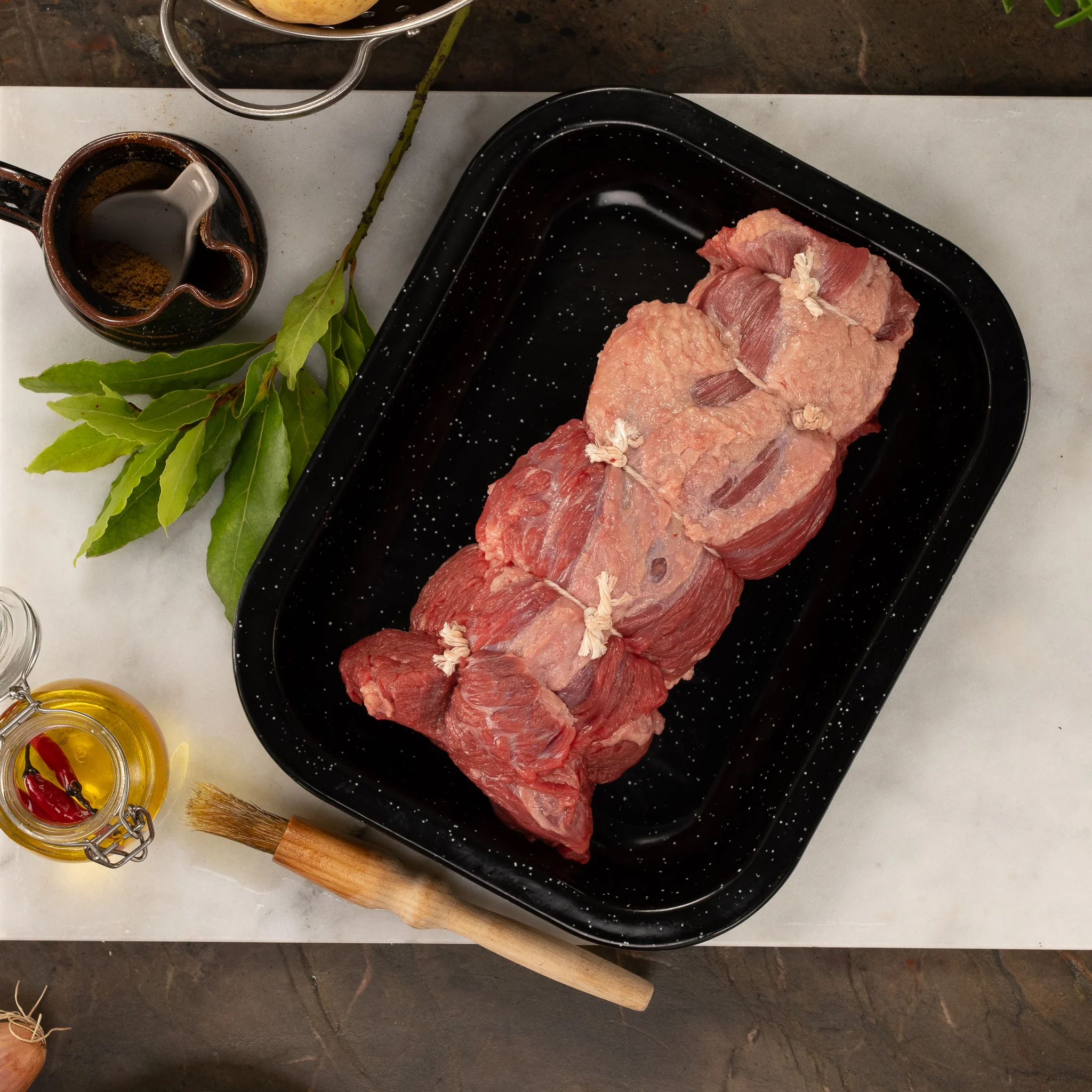 Rolled & Tied Halal Beef Brisket - Image 4